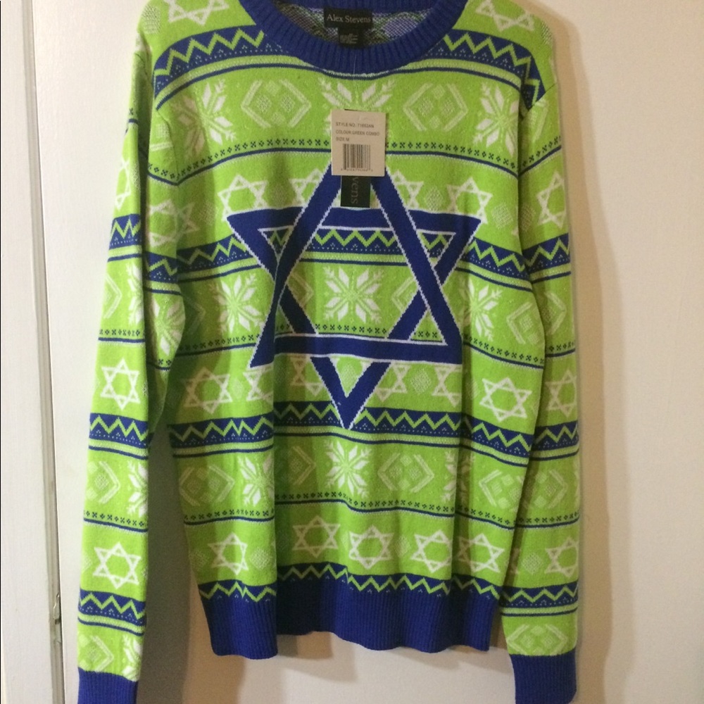 NWT Hanukkah sweater